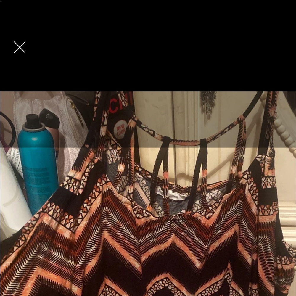 Strappy tank top